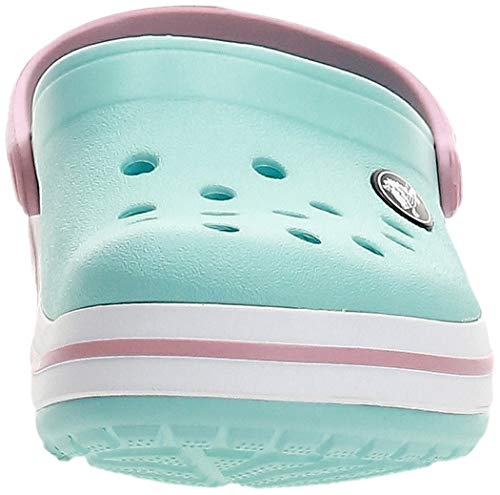 Crocs Kids' Crocband Clog , Ice Blue/White, 13 Little Kid #TOP1