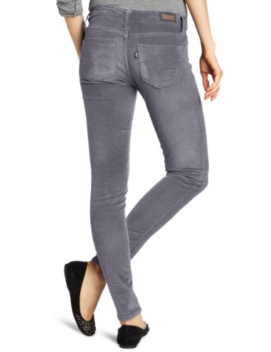 Image of Levi's Women's 535 Styled Corduroy Skinny Leg Pant, Totally Teal, 27 /5 Medium
