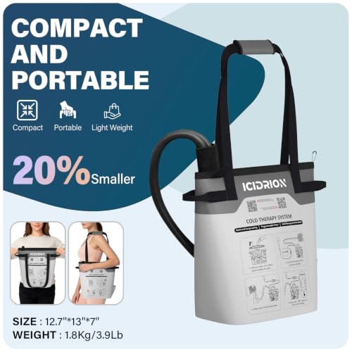 Image of Ice Machine for Shoulder After Surgery, Programmable & Portable