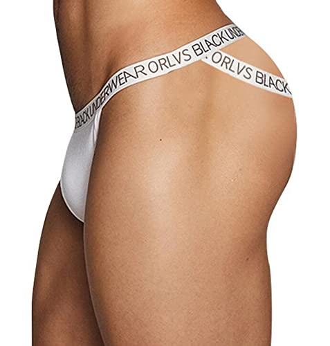 Men's Jockstrap Thongs Modal Cross Strap G-String Underwear4
