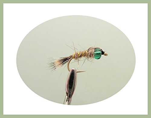 Set Mosche Troutflies Uk CONFEZIONE 6 PULCINI COLORATI MISTI 6 CM CON