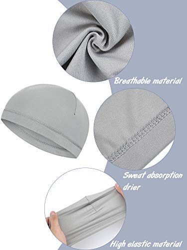 Image of Geyoga 6 Pcs Kids Skull Caps Helmet Liner Hats