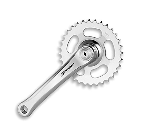 Plato y Bielas en Plata Bicicleta BMX FREESTYLE Fixie DIRT JUMP 33 dientes 3178