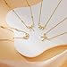 Thaivor Necklace for Women Dainty Bow Necklace 14K Gold Plated Cute Choker Necklace Small Bow Pendant Charm Necklaces Teen Gift Trendy Stuff Personalized Jewelry Gifts