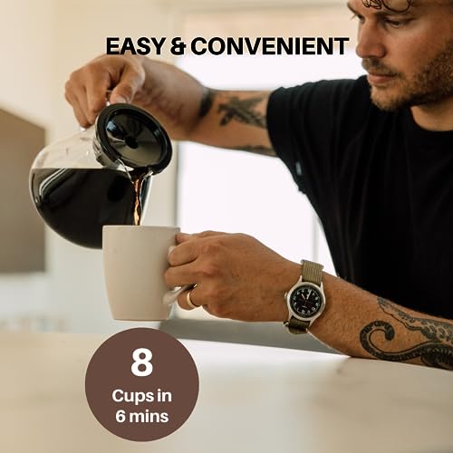 image for SimplyGoodCoffee Coffee Maker / Coffee Machine. 8 Cup Automatic Drip P