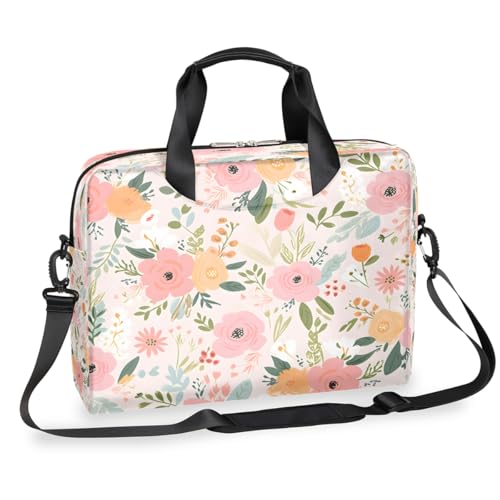Maletín para portátil bolsa floral 15.6 pulg miniatura 1