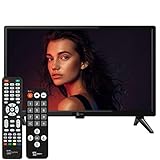 Telesystem 19 HD TS19 LS10 T2/S2 12/220V, Nero