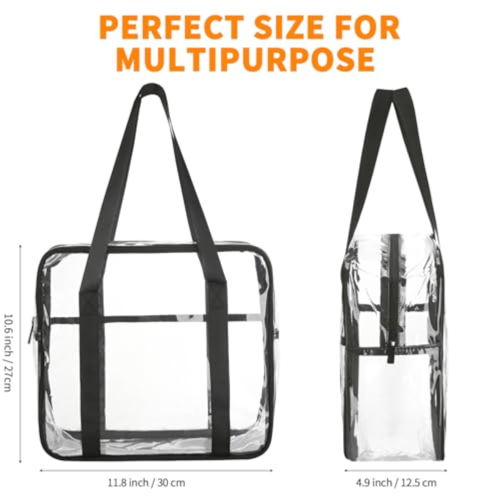 Extra Large Clear Cosmetic Makeup Bag