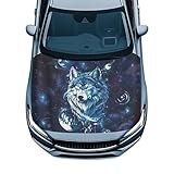 Howilath Polyester Elastic Car Hood Cover All Weather Protection Exterior Accessories...