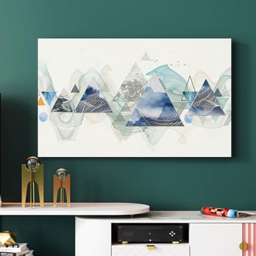 Cubierta De TV A Prueba De Polvo para Interiores, Cubierta Protectora LCD Led, Cubierta Antipolvo para TV, Funda Protectora De Pantalla De Estilo Nórdico, Protector D(Size:22IN(W54xH35CM),Color:B)