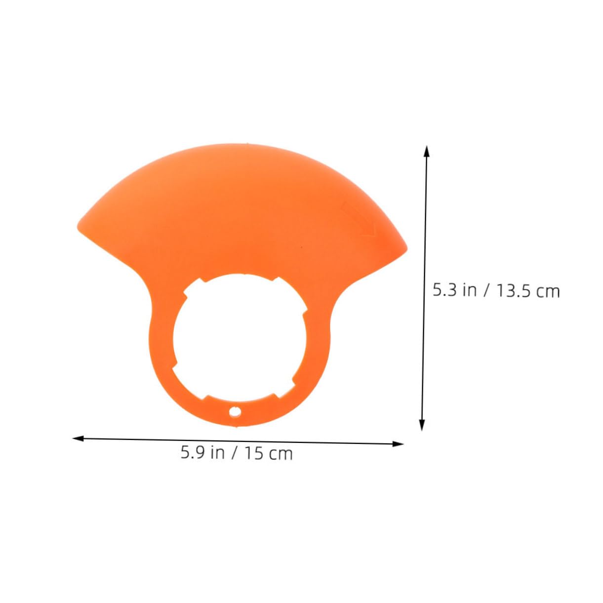 Toddmomy 2 Pcs Universal Voltage Grass Shield for Electric Mower Tangle- Strimmer Trimmer Guard Lawn Mower Grass Flap Attachment