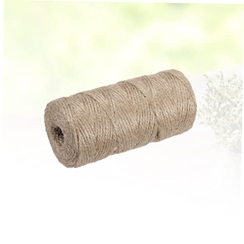 Cuerda de cáñamo natural trenzada para manualidades de macramé y nudos 7
