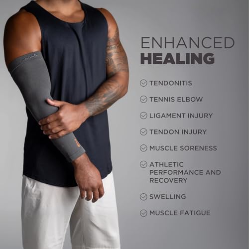 Image of Incrediwear Arm Sleeve - Infrared Arm Sleeves for Men & Women, Arm Support