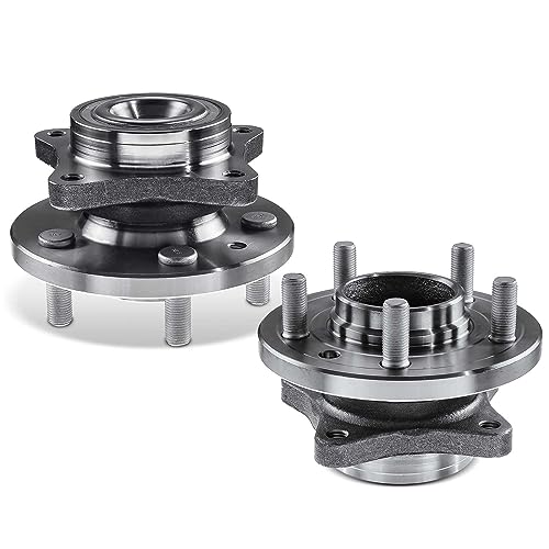 Frankberg 2x Wheel Bearing Hub Wheel Hub Front Left Right Compatible with Discovery III L319 2.7L 4.4L 2004-2009 R.a.n.g.e R.o.v.e.r Sport LS 2.7L-5.0L 2005-2013 Replace# RFM500010