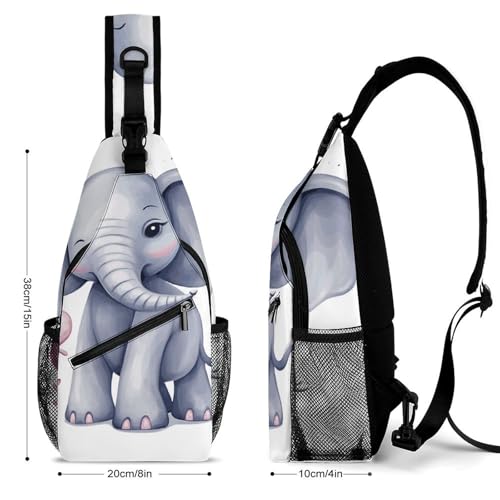 Morrales Crossbody Casual para Senderismo y Viaje miniatura 2
