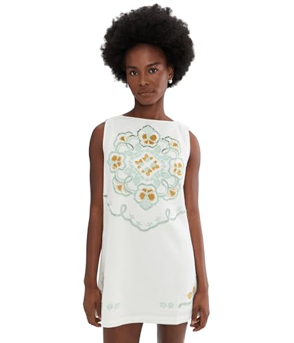 free people green and white dress Odette Midi Dress