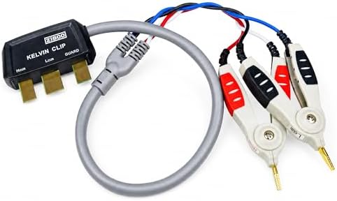 ZIBOO ZB-L100K Handheld LCR Test Clip Universal Digital Bridge Kelvin Test Line SMD Chip use for DE-5000 LCR Meter