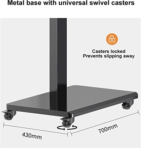 Soporte móvil para TV de 26-55 pulgadas ajustable miniatura 4