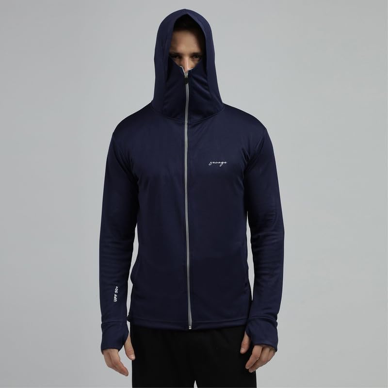 Image of BE SAVAGE Balaclava Sunscreen Jacket For Men