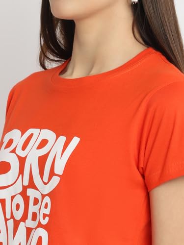 Image of Fabflee Women's Graphic Regular Fit T-Shirt