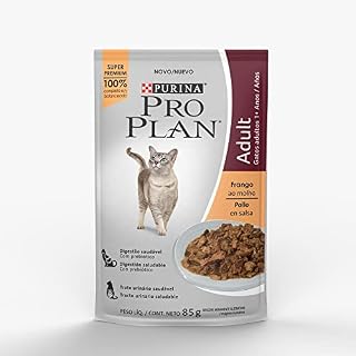 Ração Úmida Proplan Para Gatos Sachê Sabor Frango - 85G