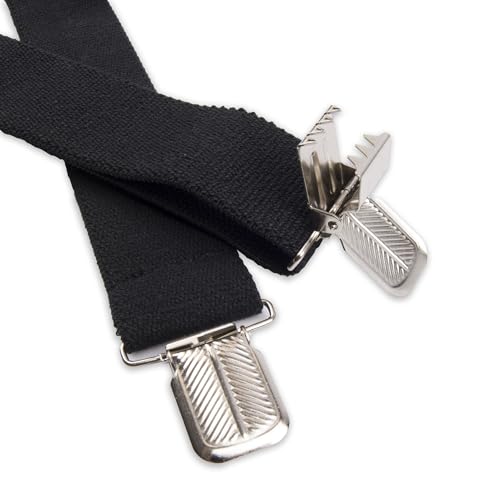 Image of Dickies Men's 1-1 /4 inch Solid Straight Clip Suspender - Adjustable Fit, Heavy-Duty Clips