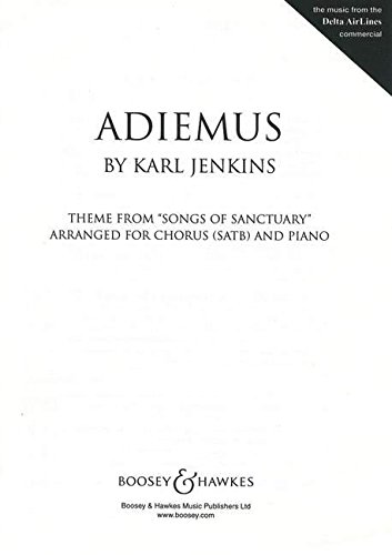 BOOSEY & HAWKES JENKINS KARL - ADIEMUS - MIXED CHOIR AND PIANO Classical sheets Choral and vocal ensembles