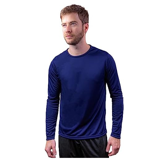 Camiseta Skube Com Proteção UV 50+ Dry Fit Segunda Pele Térmica Tecido Termodry Manga Longa - Azul Marinho - XG