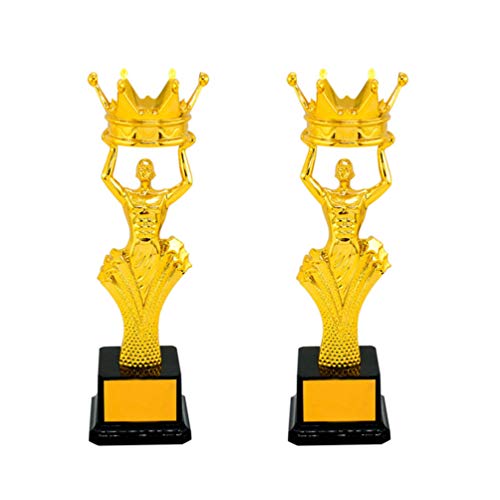 Zerodeko Troféu de Prêmio de Ouro Troféu de Plástico Copos Prêmios Vencedores Prêmios para Celebraçõ