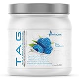 Metabolic Nutrition, TAG, Trans Alanyl Glutamine, 100% L-Glutamine Peptide Powder, Pre Intra Post Workout Supplement, Blue Raspberry, 400 Grams (40 Servings)