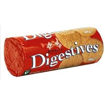 Royalty Digestive Biscuits, 400-Gram Packages Pack of 20