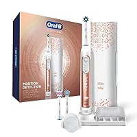 Oral-B Genius 8000 Electric Toothbrush, Rose Gold, Rechargeable