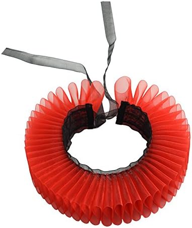 Arm Ruff's GRACEART Elizabethan Dickens Ruff Neck Clown Collar Elizabeth Wrist ...