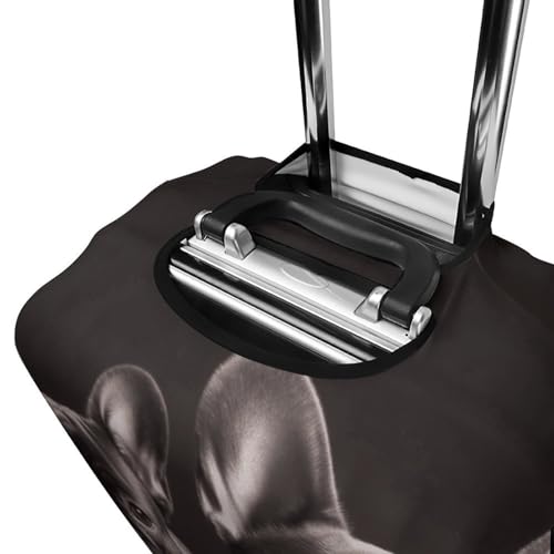 Travel Luggage Cover Protectors Elastic Anti-scratch Suitcase Cover Washable Luggage Sleeve French Bulldog Suitcase Cover Protector Fit 18-32 Inch Suitcases Travel Accessories M 5