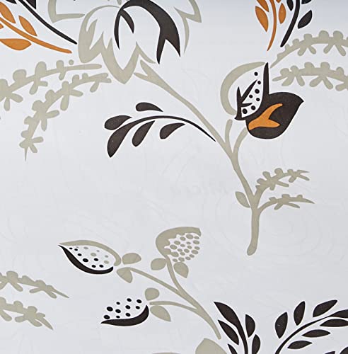 Plastico Adesivo Fantasia Floral 08 45cmx10m 80mic Rolo