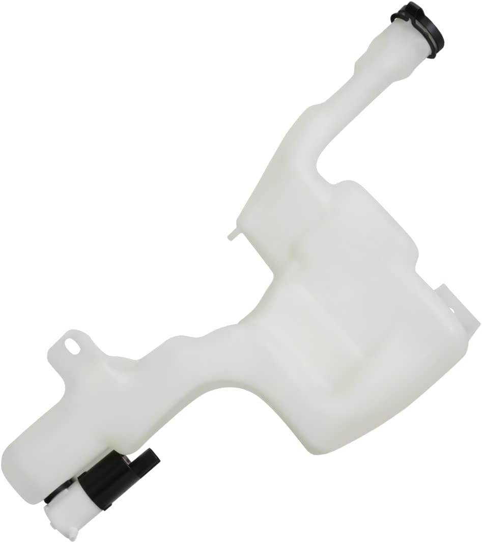 DNA Motoring OEM-WT-FO1288118 Factory Style Windshield Washer Fluid Reservoir w/Pump & Cap Compatible with 2011-2019 Fiesta