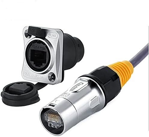 Spacesea IP67 RJ45 Interface Waterproof Socket Connector - Industrial ...