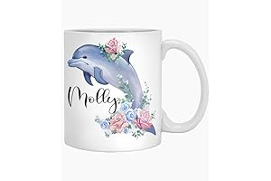 Dolphin Coffee Mug: A Splash of Charm for Dolphin Lovers