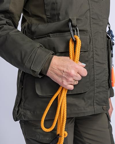 Pinewood Damen Dog Sports Trainer Extreme Jacke - Hundesport- und Outdoorjacke Damen - wind- und wasserdicht mit vielen Taschen und praktischen Details, ideal für Hundetraining