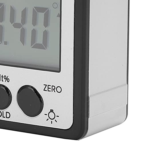 Medidor digital de ángulos Srliya con base magnética miniatura 4