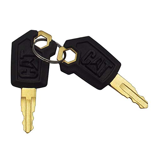 2PCS Ignition Keys for CAT Caterpillar Heavy Equipment Replaces 5P8500