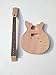 Project Unfinished DIY Electric Guitar Kit With Fret Nibs (JRï¼‰