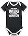 TShirt-People TSP Aus dem Weg ich muss Tanzen Kontrast Baby Body