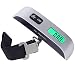 Tiptiper Digital Portable Luggage Scale, Hanging Scale with Temperature Sensor, Green Back Light LCD Display, Best for Travel and Home