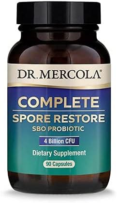Dr. Mecola Complete Spore Restore Suplemento dietético de 90 porciones (90 cápsulas), apoya la salud digestiva, apoya la salud inmunológica, sin