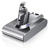 SHGEEN 4000mAh 21.6V Ersatzakku für Dyson V6 Li-Ionen akku SV03 SV09 SV07 SV06 SV04 DC59 DC61 DC62 DC72 DC74 (4000mAH)