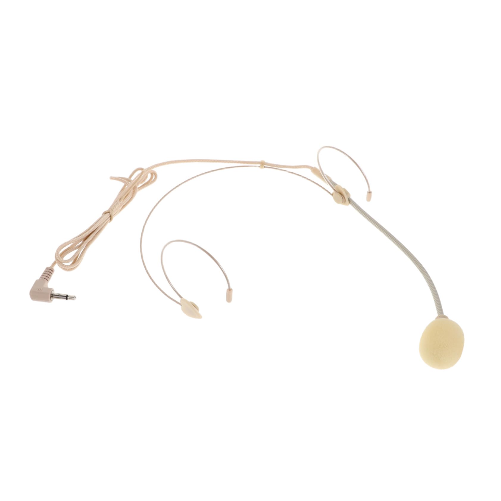 VANZACK Headset Microphone Omnidirectional Over Ear Hanging Mic for Lecturers Event Hosts and Musicians Flexible Wired Design for Voice Transmission and Exceptional