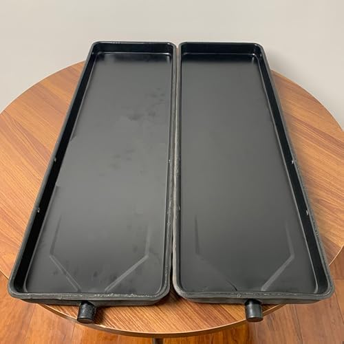 Drain Pan for Air Conditioners - Condensate Drain Tray with Drain Hole & Hose, Water Catcher for Split AC & Heat Pump, Prevents Water Damage & Leaks, Essential AC Accessory