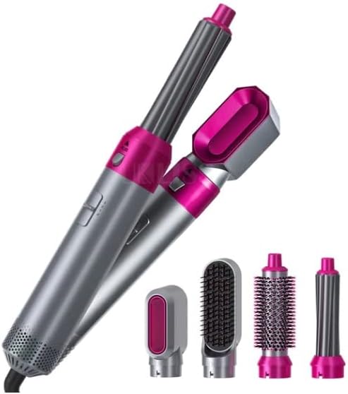 Miniatura 4 de SEDLAV Estilizador de cabello voluminizador 5 en 1 cepillo secador de pelo con cabezal desmontable para alisar, rizar, secar, peinar y peinar