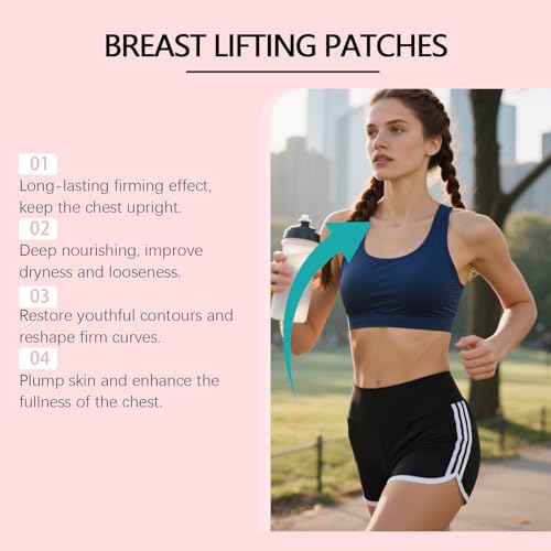 Breast Patches - Natural Lift Support, Natural Breast Enhancement Solution Designed Specifically for Women 40+3
